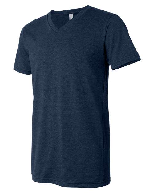 Heather CVC V-Neck Tee