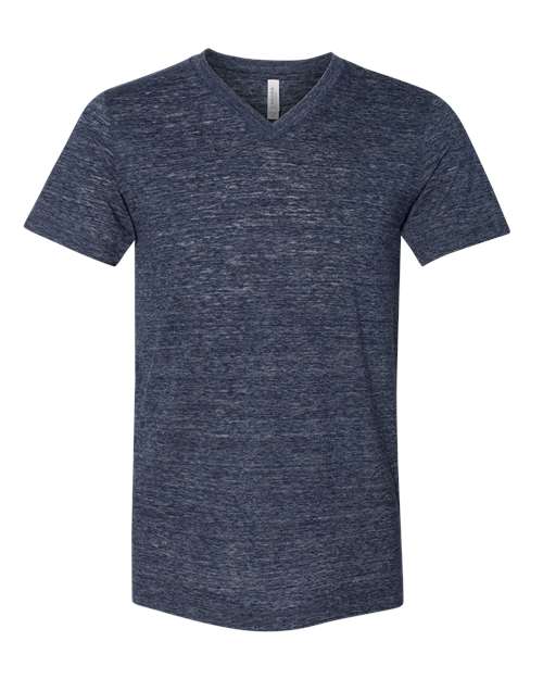 Textured Jersey V-Neck Tee