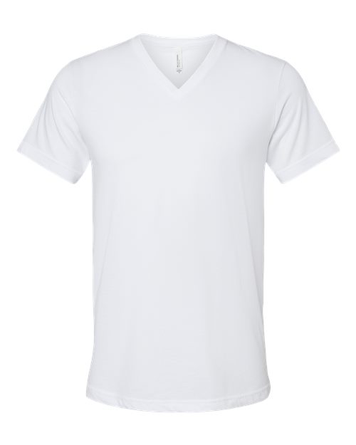 Heather CVC V-Neck Tee