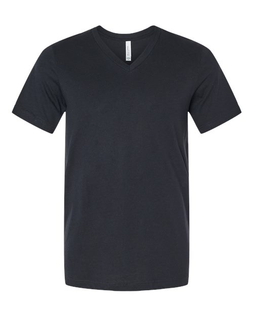 Heather CVC V-Neck Tee