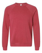 Sponge Fleece Raglan Crewneck Sweatshirt