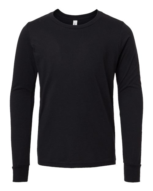 Youth Heather CVC Long Sleeve Tee