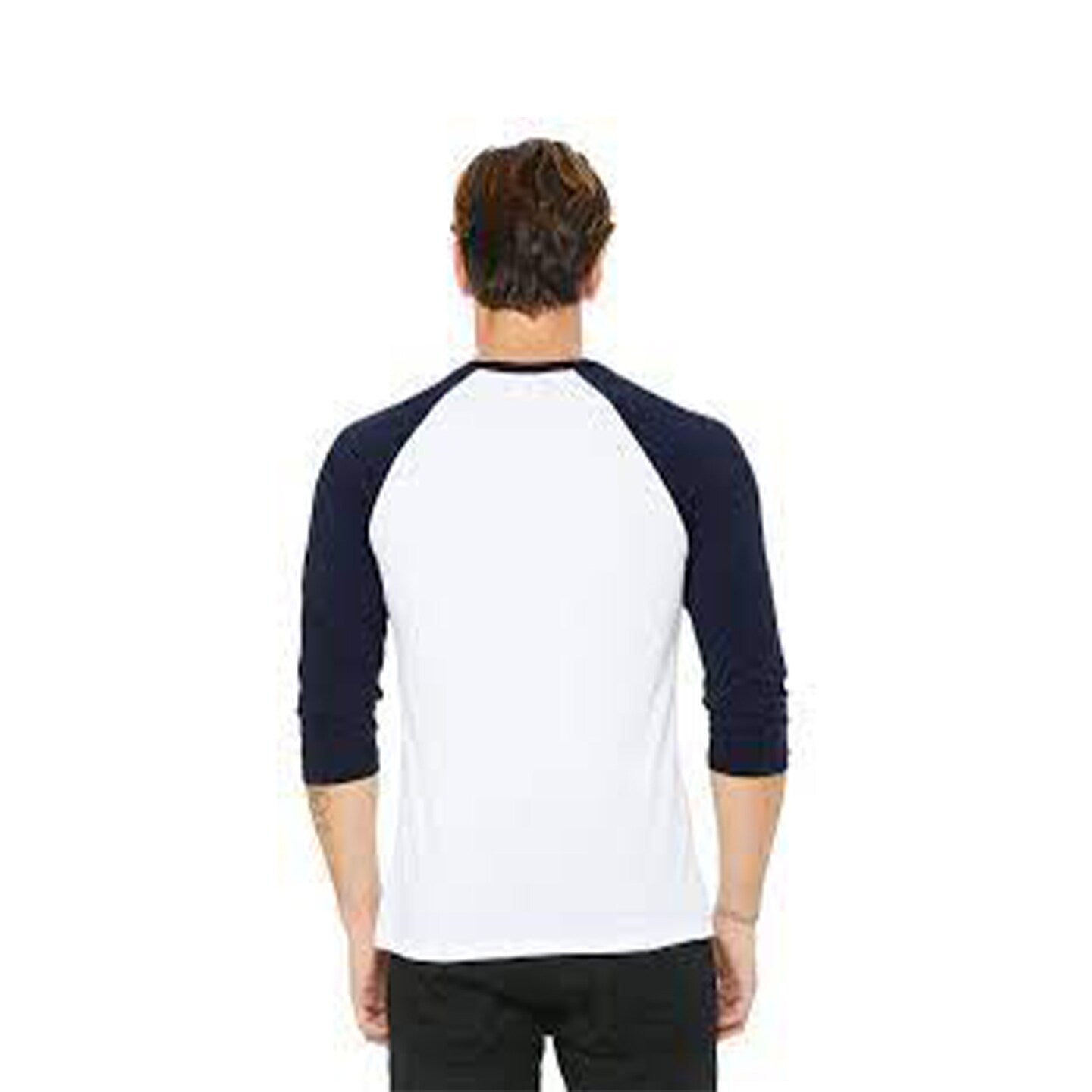 BELLA + CANVAS® Three-Quarter Sleeve Baseball Tee