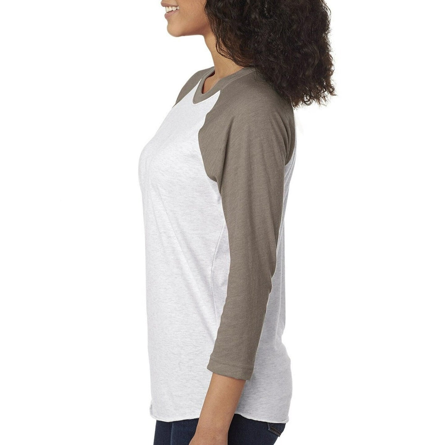 BELLA + CANVAS® Three-Quarter Sleeve Baseball Tee