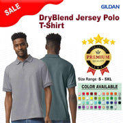 Gildan® DryBlend Jersey Polo T-Shirt