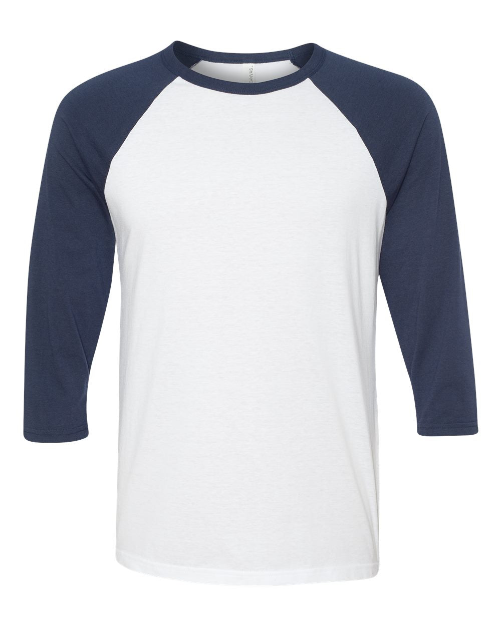 BELLA + CANVAS® Three-Quarter Sleeve Baseball Tee