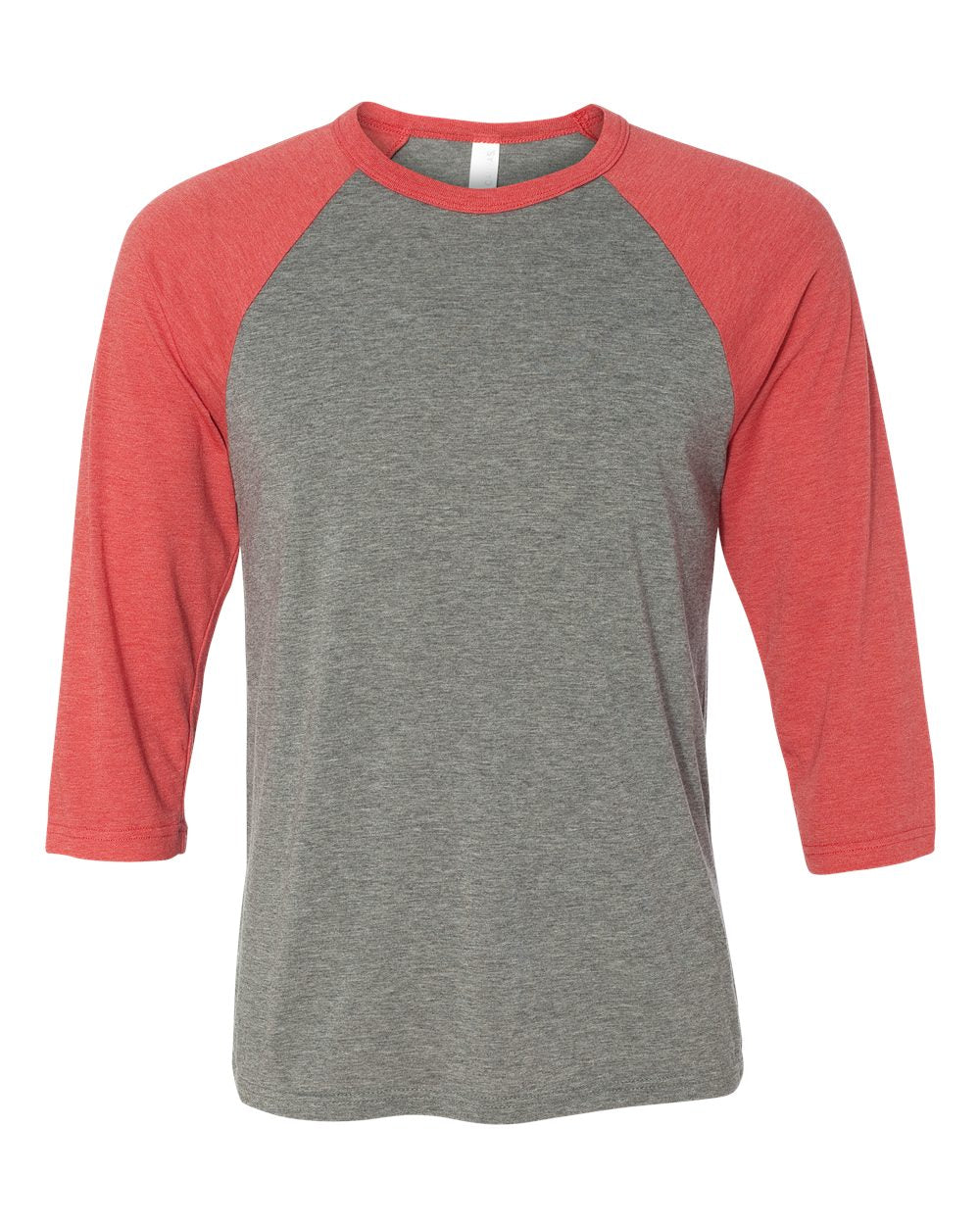 BELLA + CANVAS® Three-Quarter Sleeve Baseball Tee