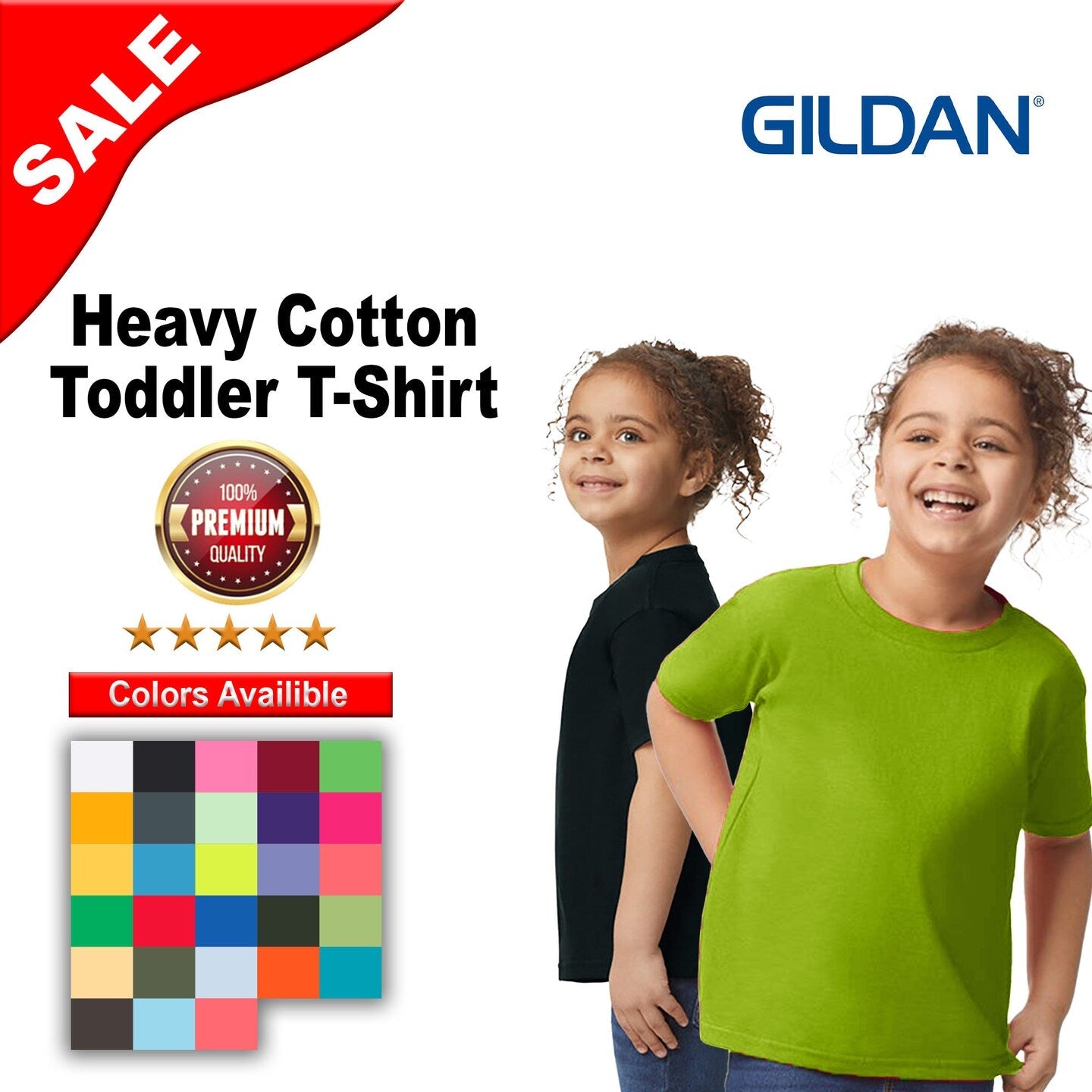 Gildan® Heavy Cotton Toddler T-Shirt