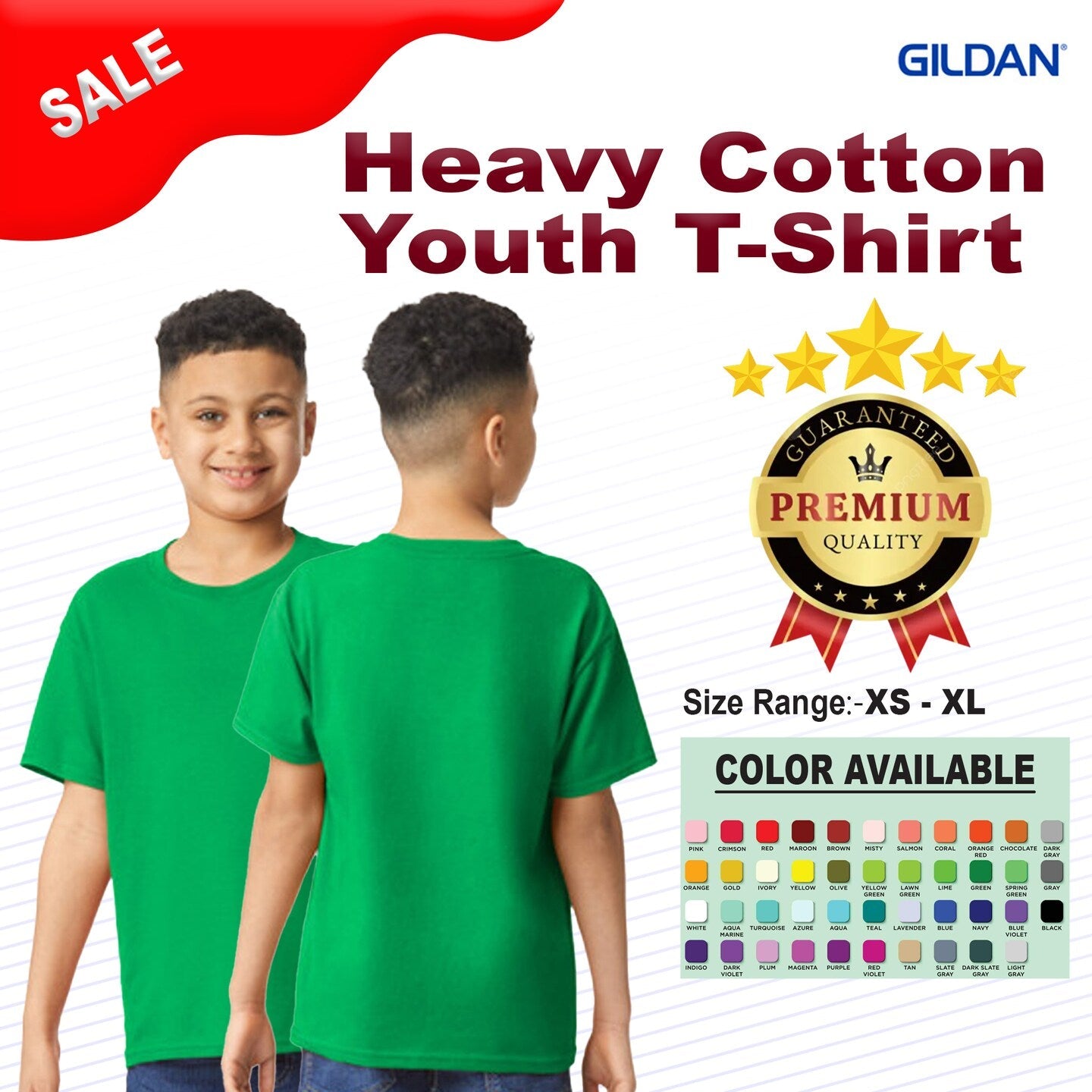 Gildan® Heavy Cotton Youth T-Shirt