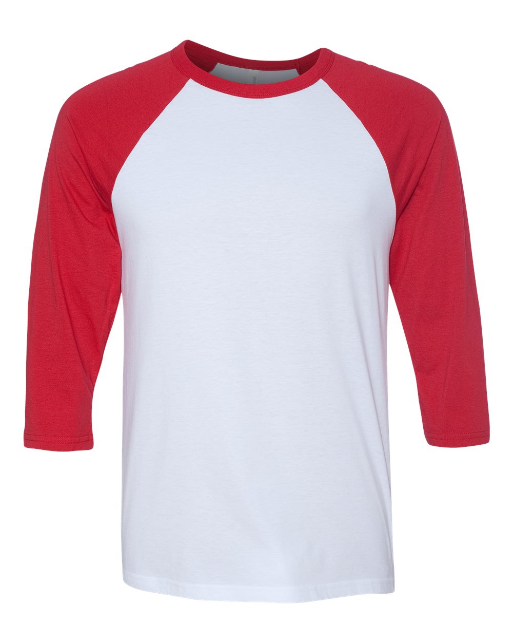 BELLA + CANVAS® Three-Quarter Sleeve Baseball Tee