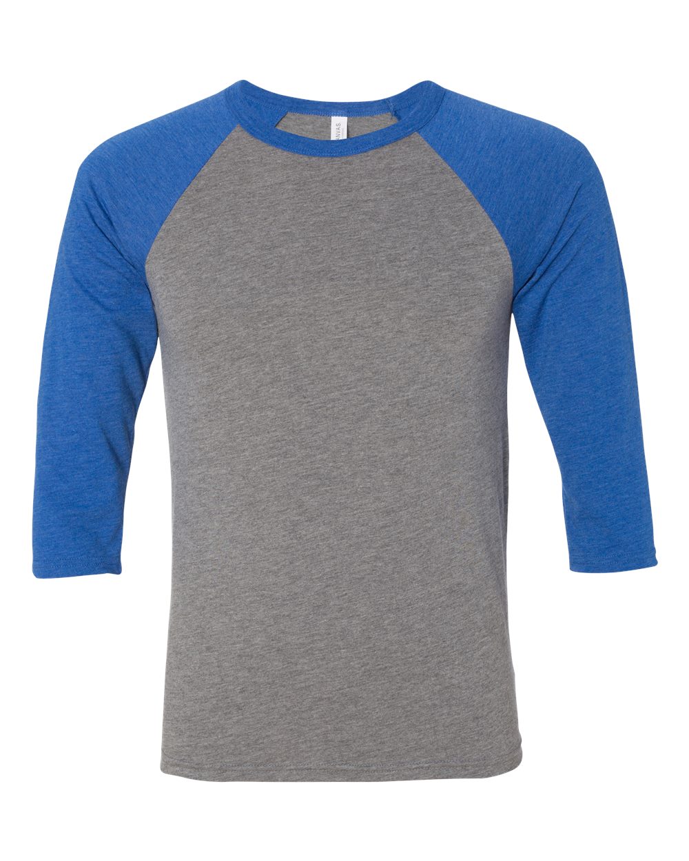 BELLA + CANVAS® Three-Quarter Sleeve Baseball Tee