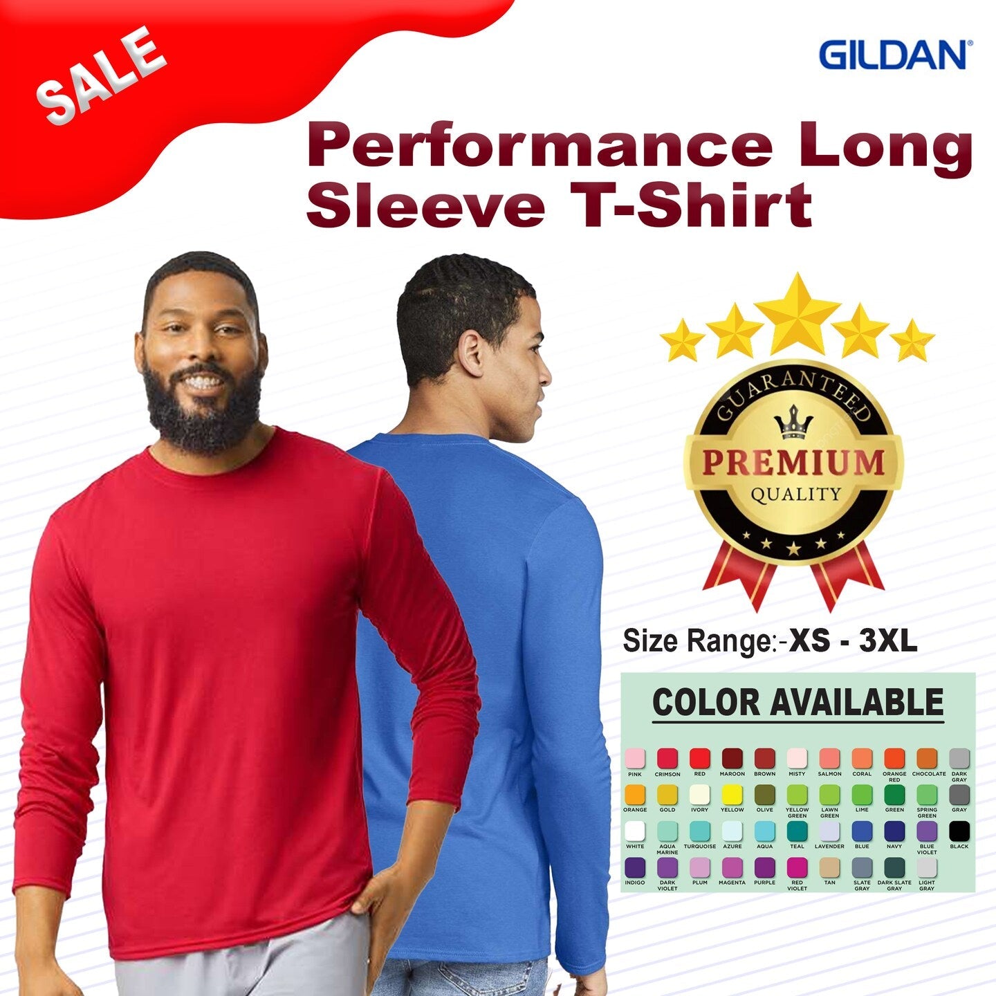 Gildan® Performance Long Sleeve T-Shirt