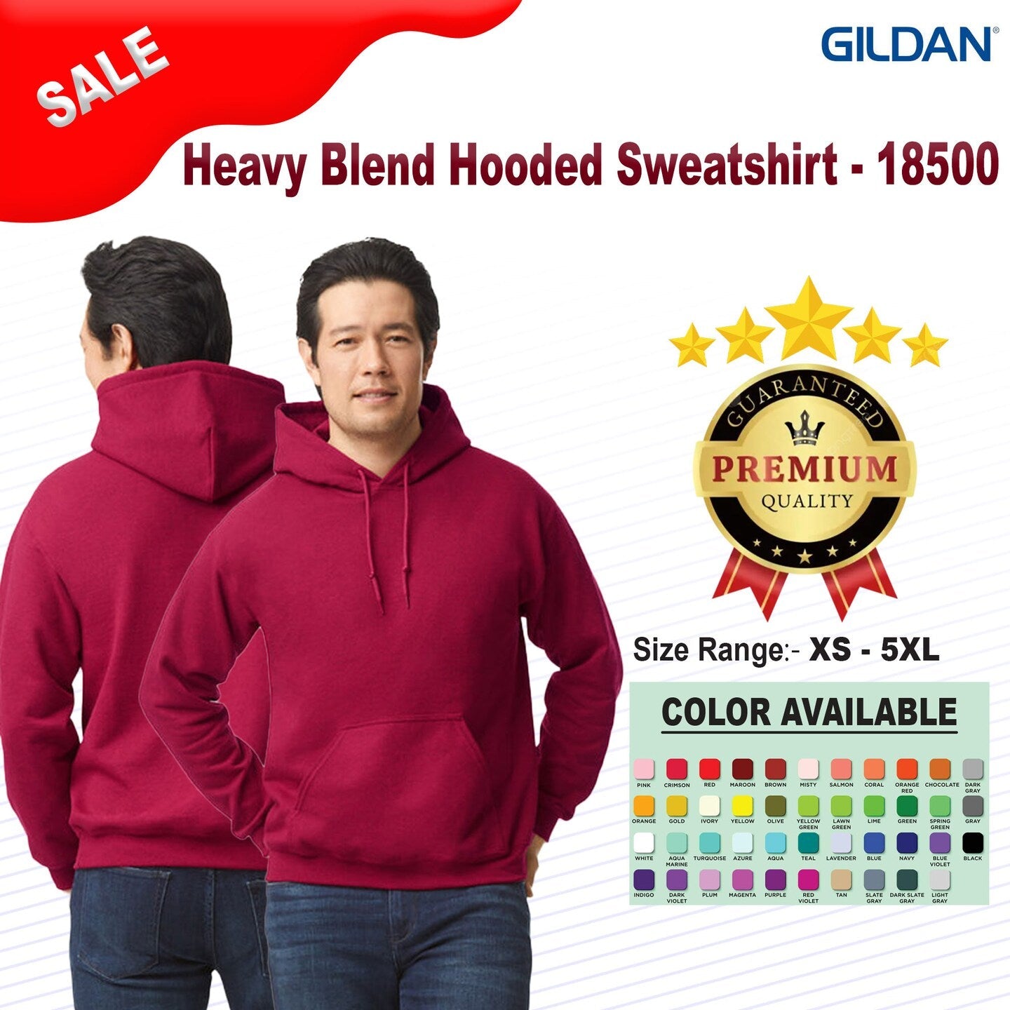 Gildan® Heavy Blend Hooded Sweatshirt