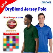 Gildan® Dry Blend Jersey Polo