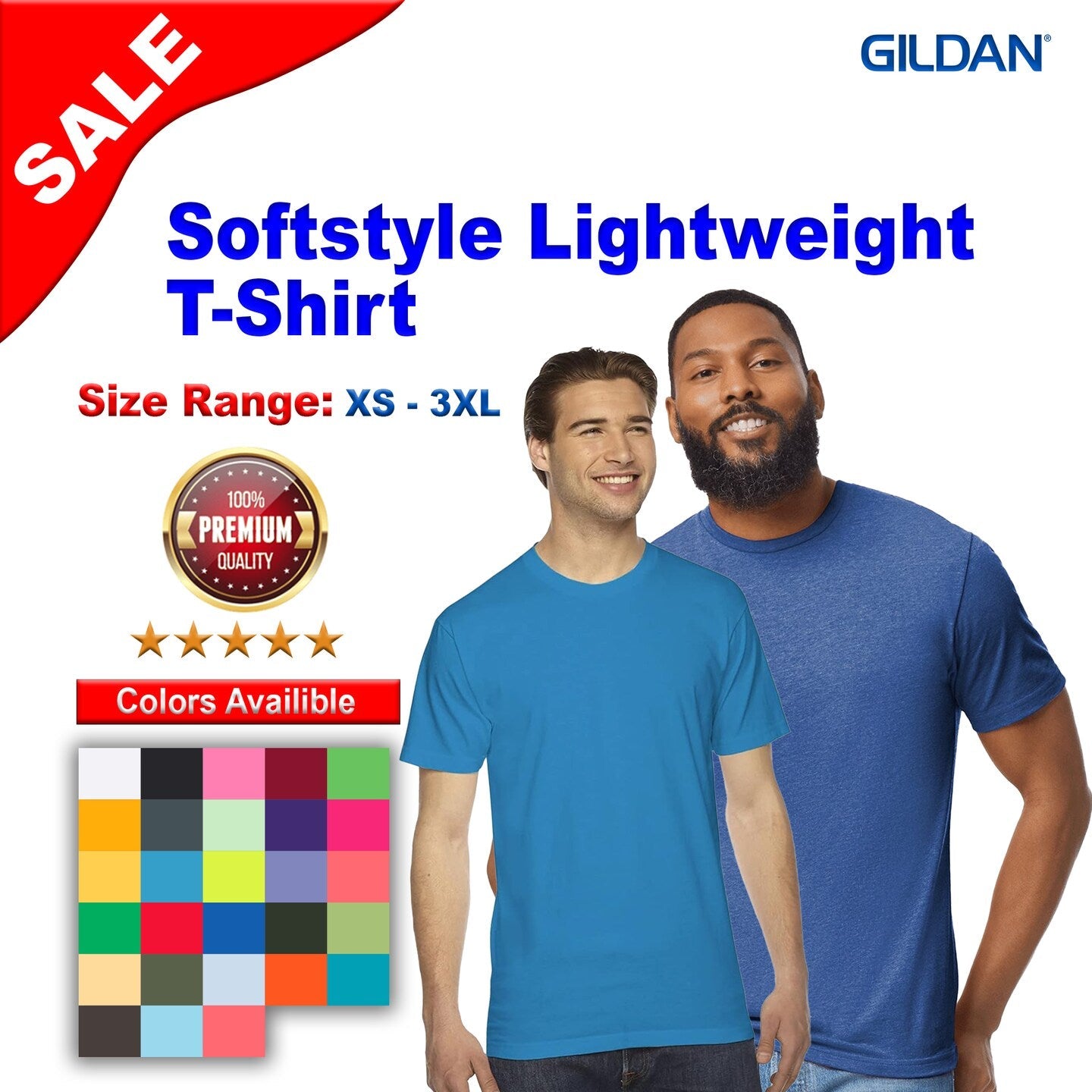 Gildan® Softstyle Lightweight T-Shirt
