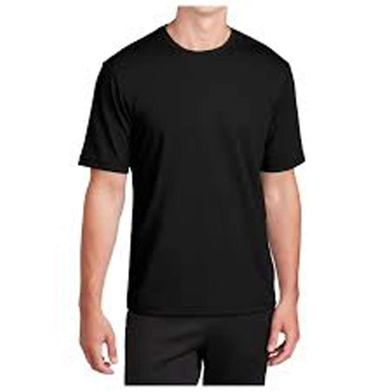 Premium Comfort Cotton and Poly T-Shirt – Classic Crew Neck, Breathable & Stylish Everyday Wear