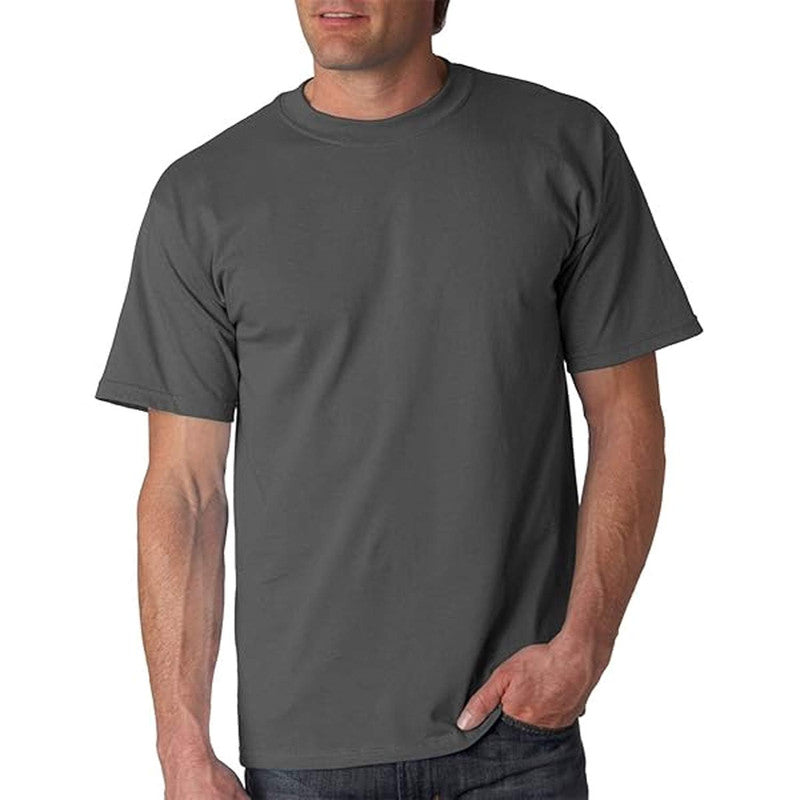 Men’s Stylish & Comfortable Crew Neck Tee – Soft Cotton, Ideal for All Seasons