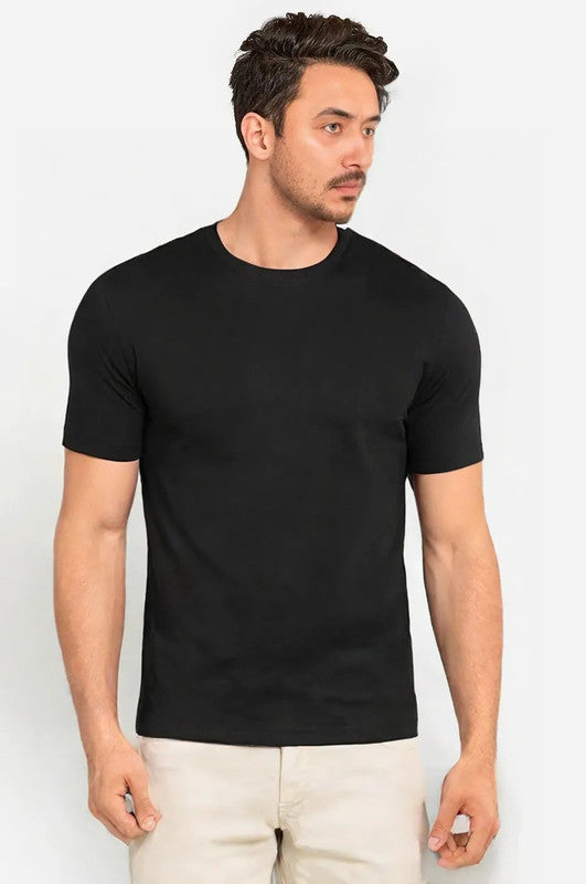 Ultra-Soft Cotton Crew Neck T-Shirt – Classic Fit, Breathable & Durable Everyday Wear